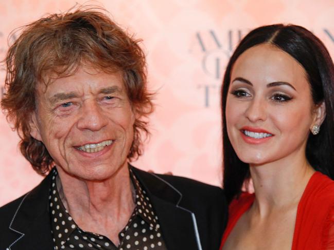 English singer Mick Jagger and his wife US choreographer Melanie Hamrick attend the 2023 American Ballet Theatre's summer season opening night performance of "Like Water For Chocolate" at The Metropolitan Opera House on June 22, 2023 in New York City. (Photo by KENA BETANCUR / AFP)