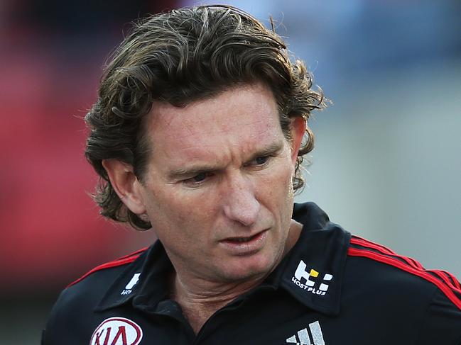 A James Hird return could be on. Picture. Phil Hillyard