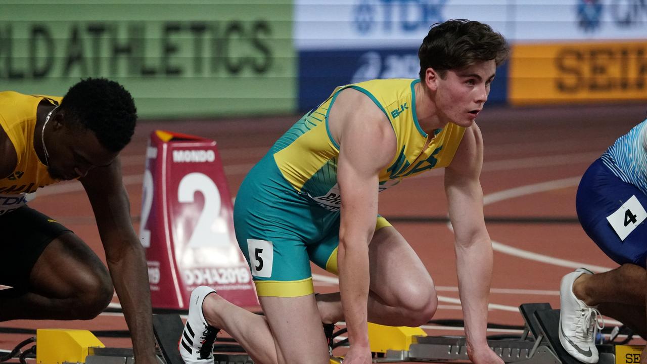 Australian sprinter Rohan Browning