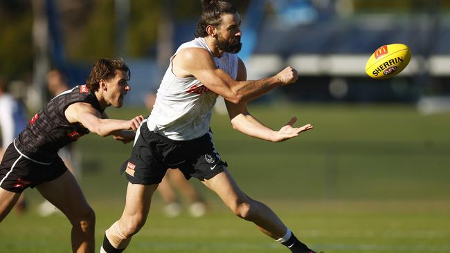 Grundy makes a huge difference to Collingwood. Picture: Daniel Pockett/Getty Images