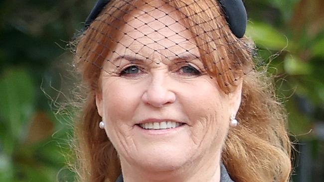 WINDSOR, ENGLAND - FEBRUARY 27: Sarah, Duchess of York attends the Thanksgiving Service for King Constantine of the Hellenes at St George's Chapel on February 27, 2024 in Windsor, England. Constantine II, Head of the Royal House of Greece, reigned as the last King of the Hellenes from 6 March 1964 to 1 June 1973, and died in Athens at the age of 82. (Photo by Chris Jackson/Getty Images)