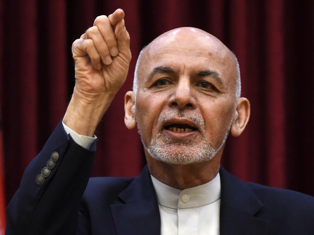 Afghan President Ashraf Ghani. Picture: WAKIL KOHSAR / AFP.