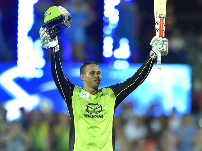 Khawaja’s electric Big Bash form is set to earn him a massive IPL contract.