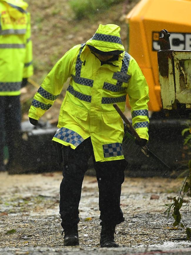 Strike Force Rosann detectives search for William Tyrrell's remains. Picture: NCA NewsWire / Trevor Veale