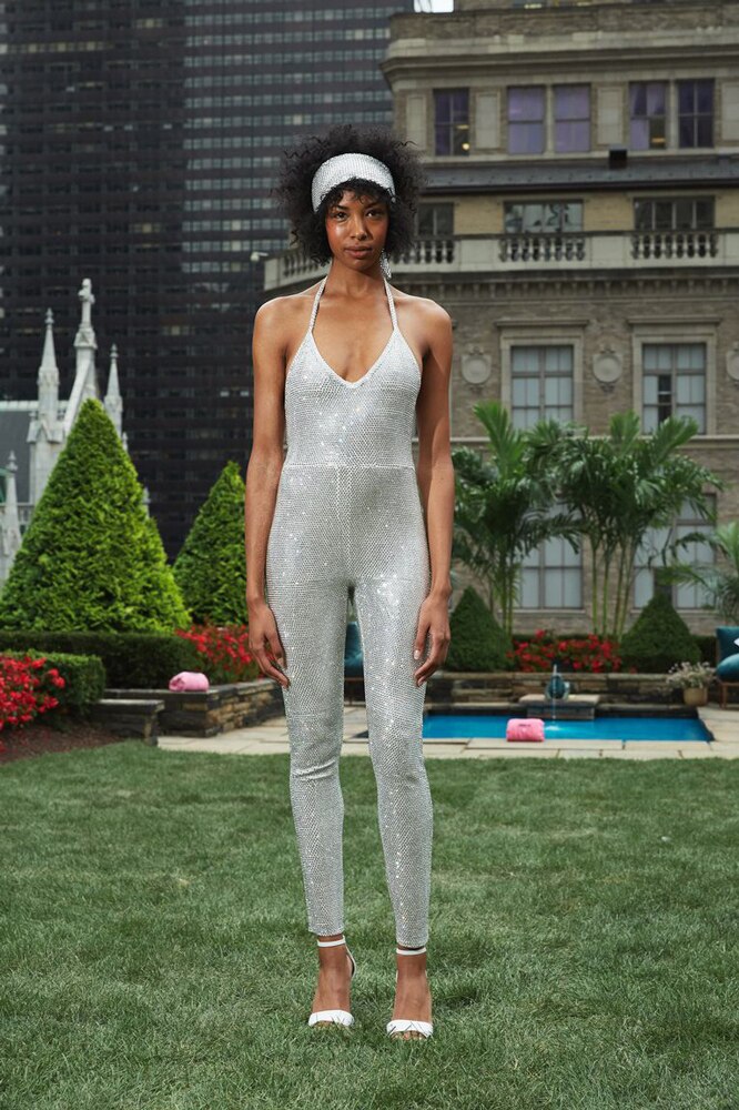 SWAROVSKI® Velour Pant