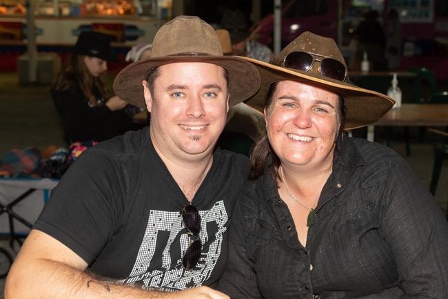 Darren Gregory from Sarina and Emma Pearse from North Mackay at the NQ's Rock'N Country 2022.Picture: Michaela Harlow