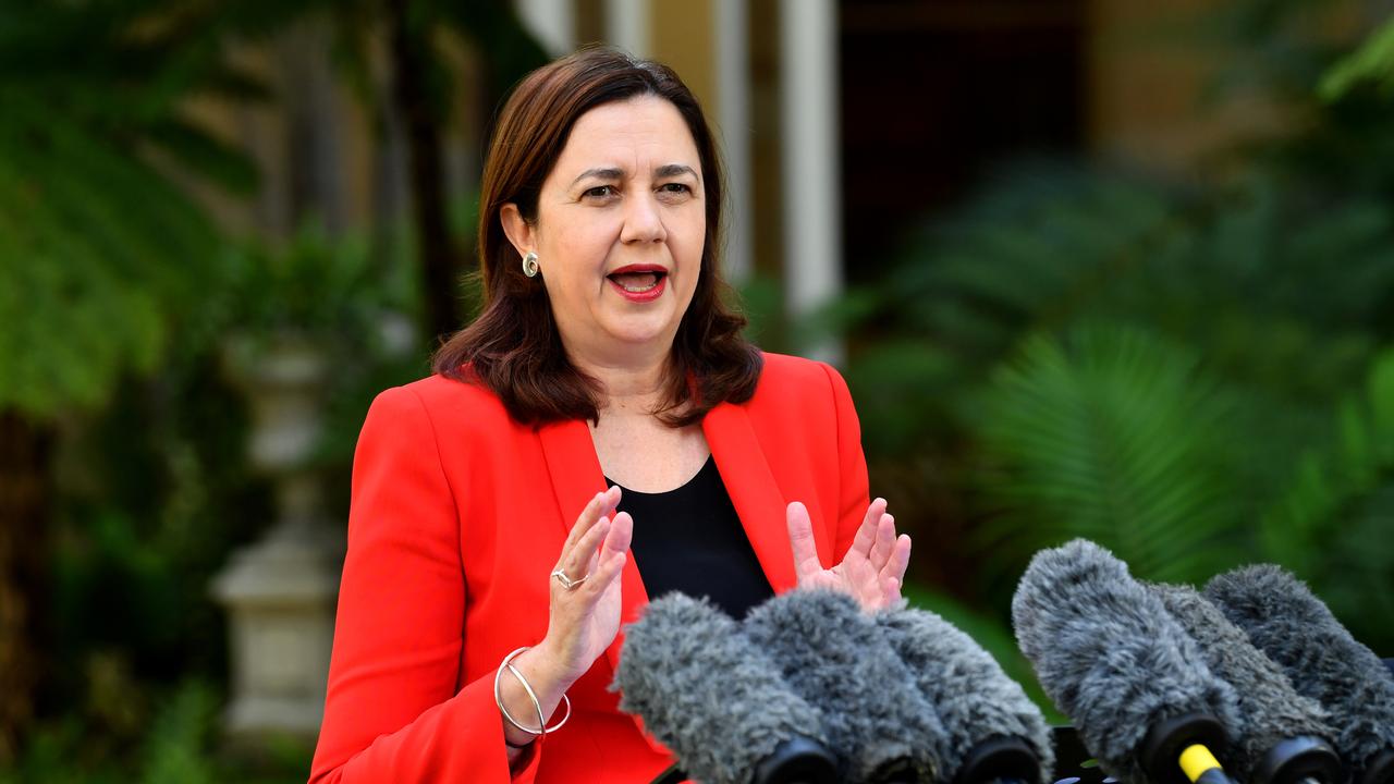 Queensland Premier Annastacia Palaszczuk. Picture: Darren England/AAP