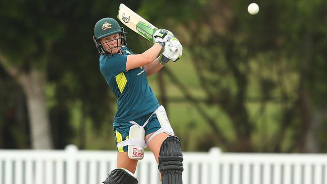 Alyssa Healy is no stranger to carving deliveries into the stands. Picture: Chris Hyde/Getty Images)