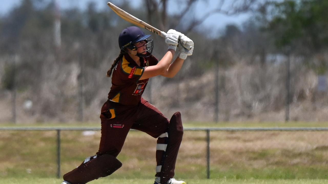 Felicity Koch bats for Ipswich. Picture: Darren J McCabe Photography.