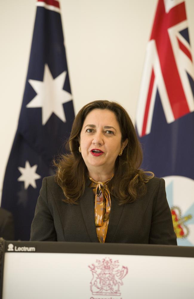 Premier Annastacia Palaszczuk. Picture: Brad Fleet