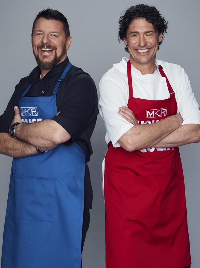 My Kitchen Rules judges Manu Feildel (left) and Colin Fassnidge. Picture: Channel 7