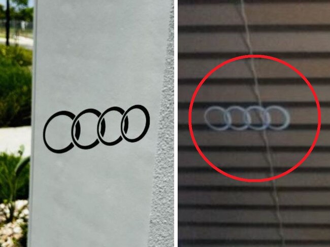 Some have been left baffled by this mystery logo. Picture: Reddit