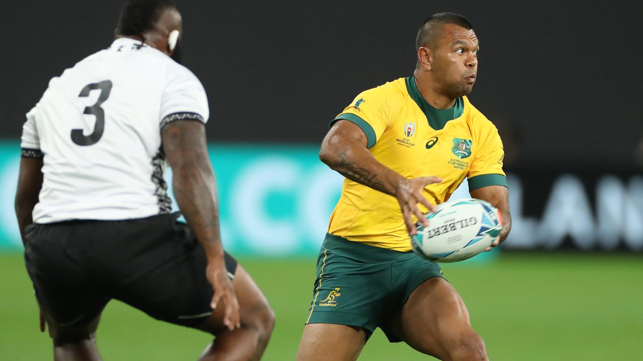 Wallabies fullback Kurtley Beale says the Wales defence will be hard to crack. Picture: Getty Images