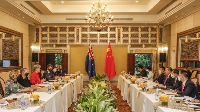 China says to improve relations between Beijing and Canberra, Australia needed to do ‘four things’. Picture: Johannes P. Christo