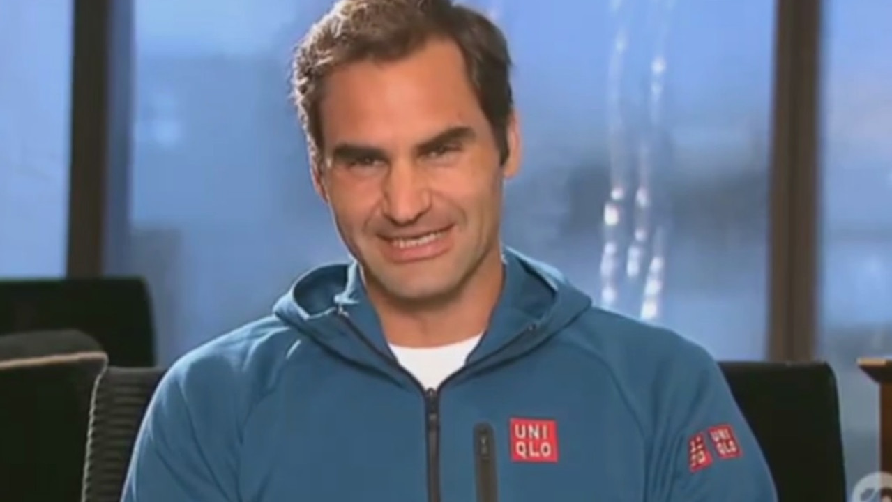 Roger Federer has opened up about his emotions while speaking on The Project.