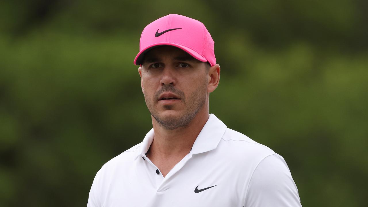 Brooks Koepka has come under fire for swearing during an interview after he missed the Masters cut for the first time. Photo: Getty Images