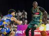 LAUNCESTON, AUSTRALIA - NOVEMBER 04: Milton Doyle of the Jackjumpers brings the ball up the court during the round six NBL match between Tasmania Jackjumpers and Brisbane Bullets at The Silverdome, on November 04, 2023, in Launceston, Australia. (Photo by Simon Sturzaker/Getty Images)