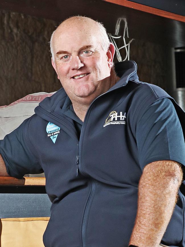 CEO of the Tasmanian Hospitality Association, Steve Old. Picture: Zak Simmonds