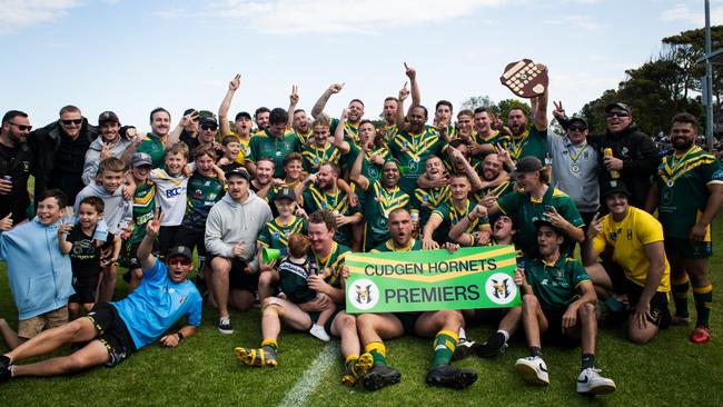 Cudgen’s reserve grade team won back-to-back grand finals. Photo: Elise Derwin