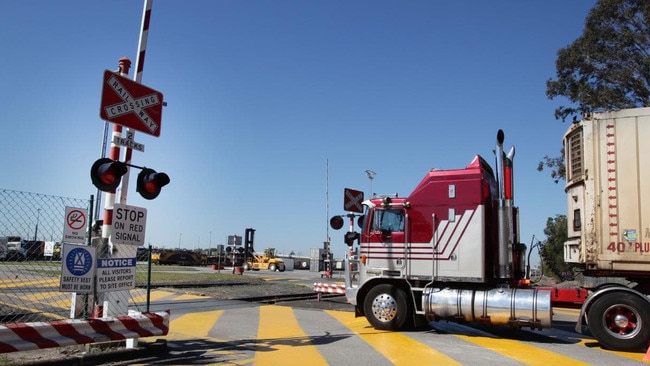 Road crossings are a sticking point for the proposed Inland Rail route. 