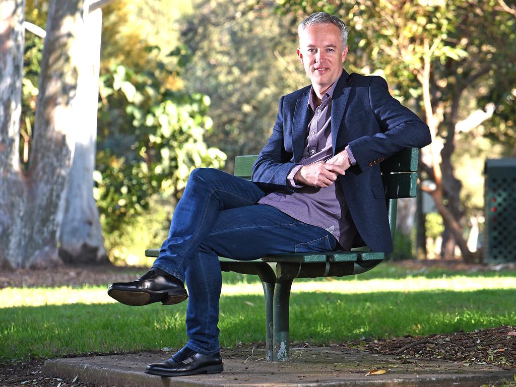 Minister Geoff Tacon poses for a photograph at Moorooka Presbyterian Church, which is reopening after shutting its doors in 1972. Thursday August 2, 2018. (AAP image, John Gass)