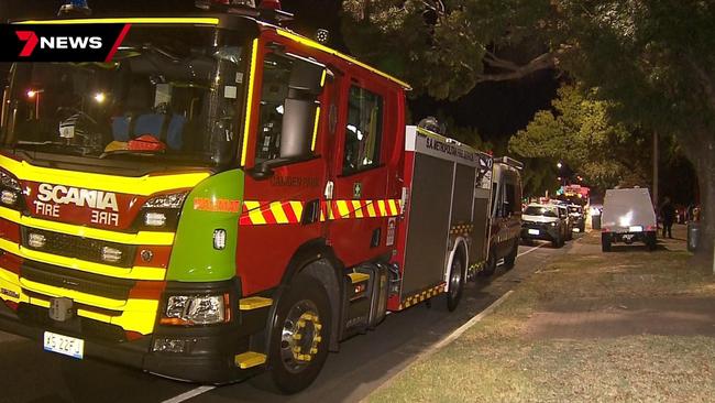 Police dismantle a meth lab at Camden Park, over which Adelaide chef Adam White was charged. Picture: 7NEWS