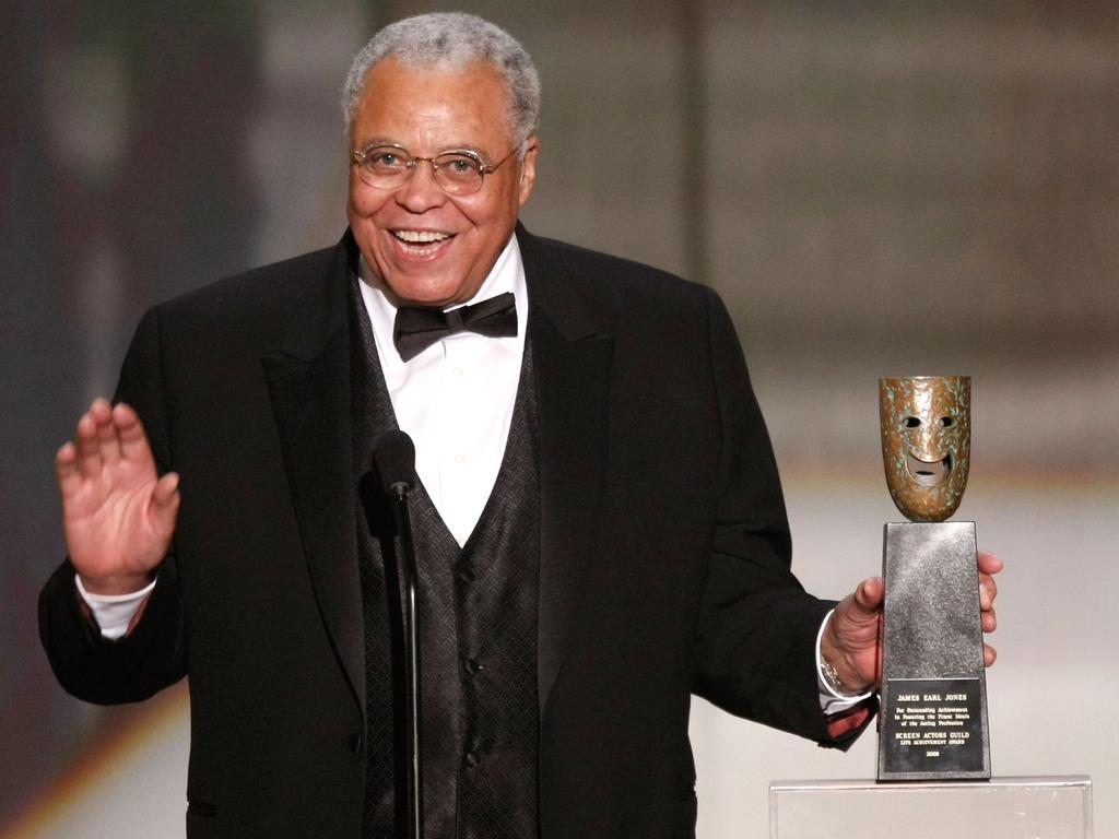 Actor James Earl Jones died aged 93 on September 9. Pictured accepting the Life Achievement Award during the 15th Annual Screen Actors Guild Awards in 2009, Jones voiced Darth Vader in the Star Wars films. He also voiced King Mustapha in The Lion King. Picture: Kevin Winter/Getty Images