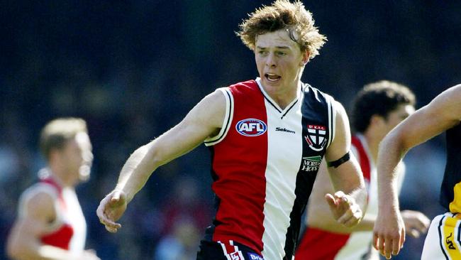 Brendon Goddard in action for St Kilda in 2003.