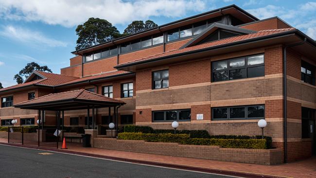 Tangara School for Girls is in lockdown. Picture: NCA NewsWire / Flavio Brancaleone