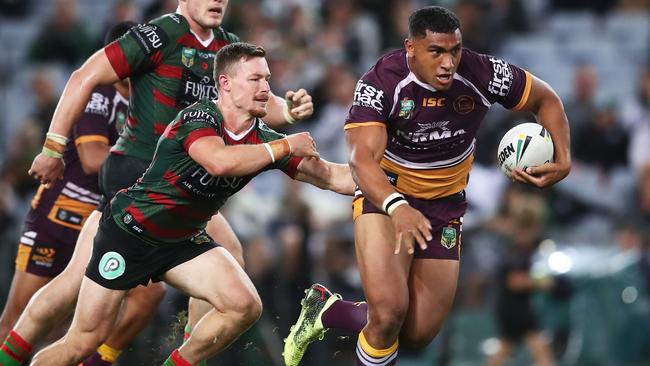 Haas forms a monster pack with Tevita Pangai Jr and Matt Lodge.