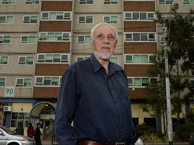 Barry Pullen will take a tour and talk about protests in the 60s when the housing estate was built. Picture: David Smith