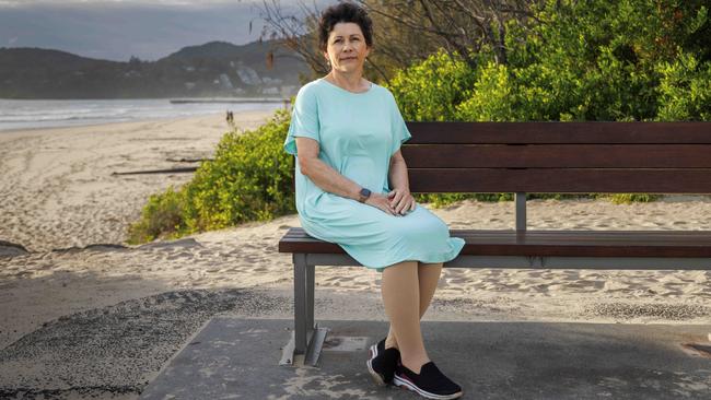 Julie Cook had to wait for a year and pay thousands of dollars for medically indicated abdominoplasty surgery despite paying for top hospital care for years. Picture: Glenn Hunt/The Australian