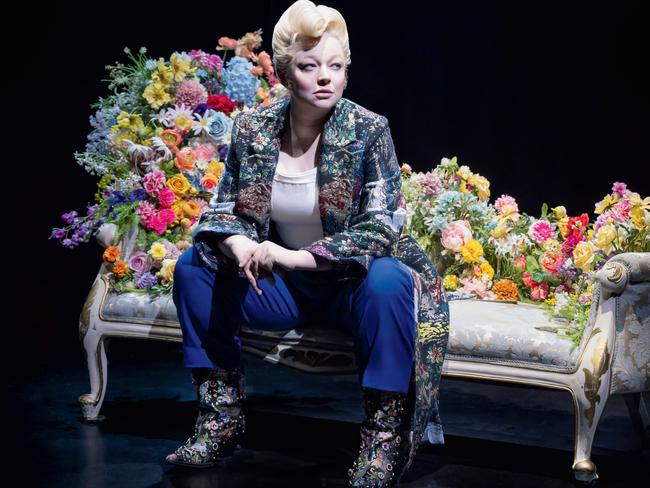 Sarah Snook in The Picture of Dorian Gray. Picture: Marc Brenner