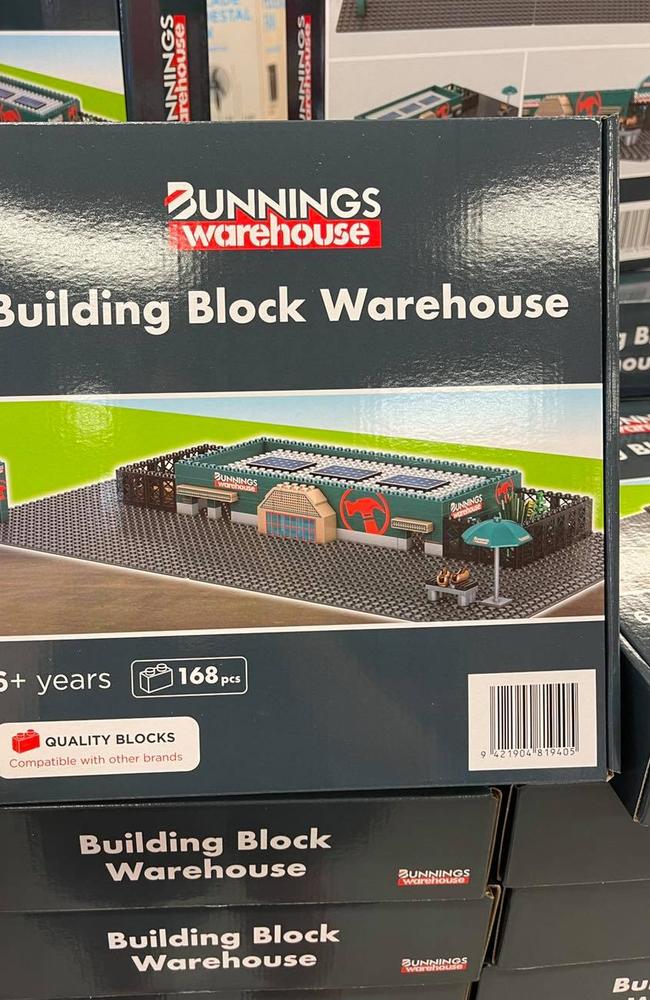 The limited-edition 168-piece toy is designed for children aged six and over, but it’s a hit among the adults. Picture: Facebook/OhSoBusyMum