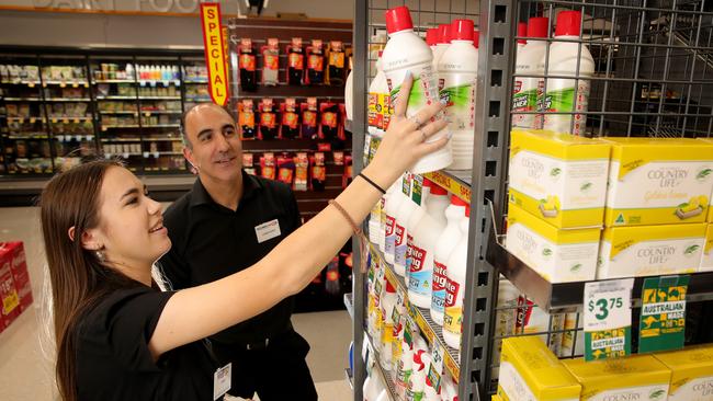 Metcash says it has benefited from the refurbishment of stores including those of supermarket chain IGA. Picture: Stuart McEvoy