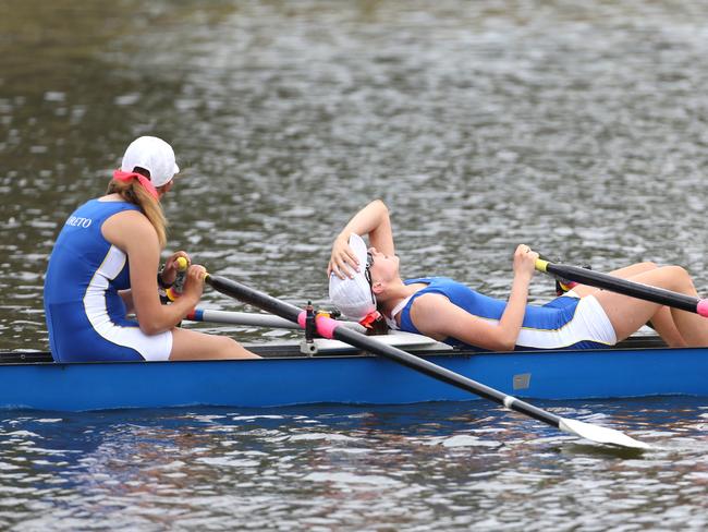 Loreto College, Toorak. Rowing: Head of the Schoolgirls. Picture: Mike Dugdale