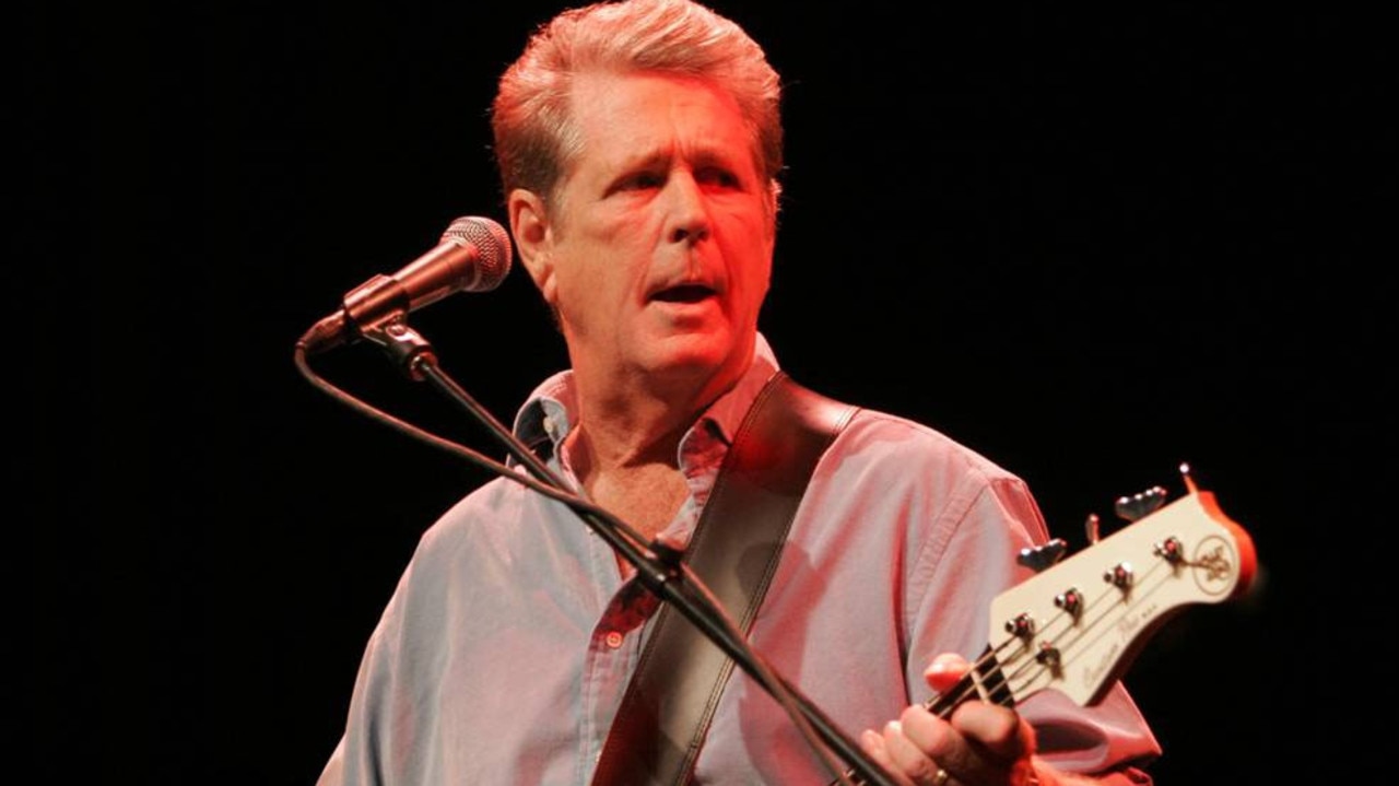 USA singer Brian Wilson from band 'The Beach Boys'.