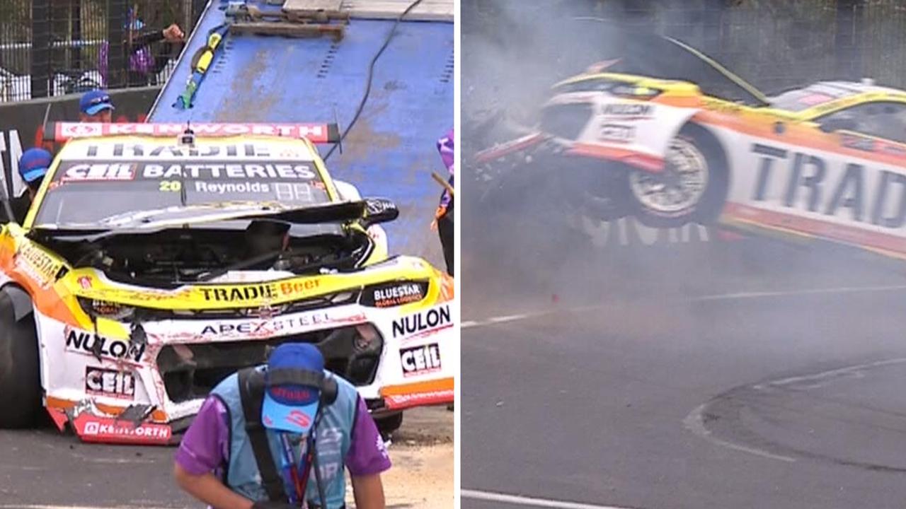 Bathurst rocked by two huge crashes in qualifying chaos