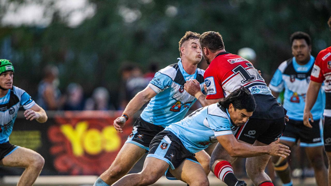 Brody Race as the Litchfield Bears take on Northern Sharks in the 2023 NRL NT grand final. Picture: Pema Tamang Pakhrin