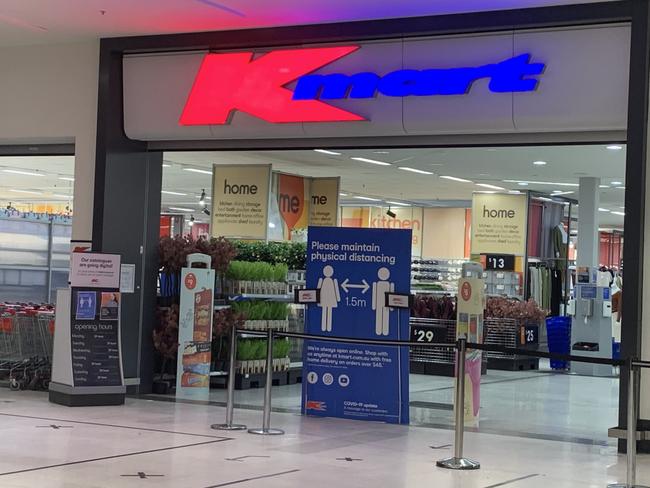 A Kmart at Fountain Gate Shopping Centre is one of the exposure sites.