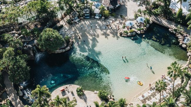 The resort pool at the JW Marriott Gold Coast.