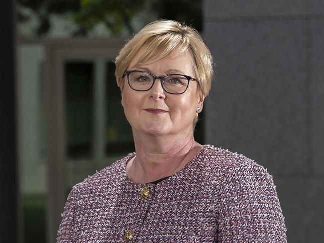 **AUSTRALIAN ONLY**Linda Reynolds at Parliament House in Canberra on 14th December 2022. Picture: The Australian / Gary Ramage