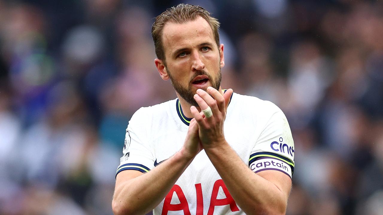 Harry Kane could be out the exit door very soon. (Photo by Clive Rose/Getty Images)