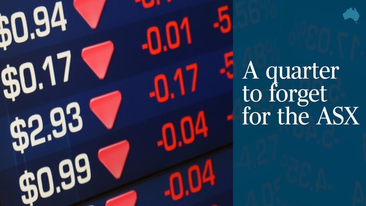 A quarter to forget for the ASX