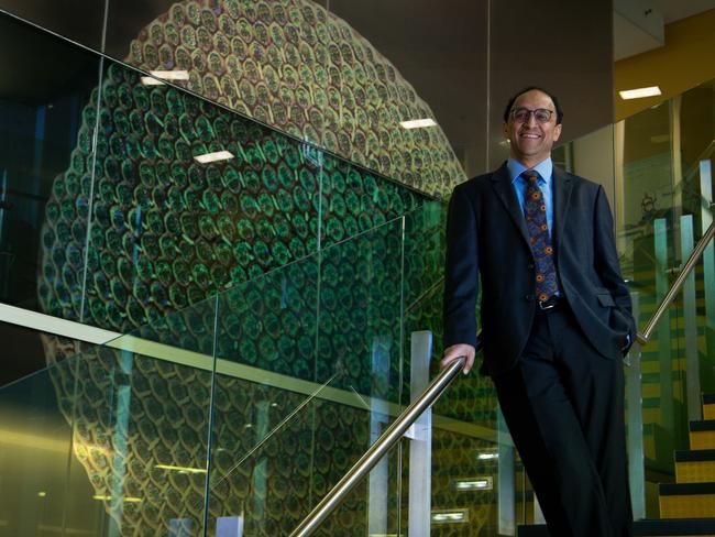 Queensland Brain Institute's director Pankaj Sah. Picture: Patrick Hamilton