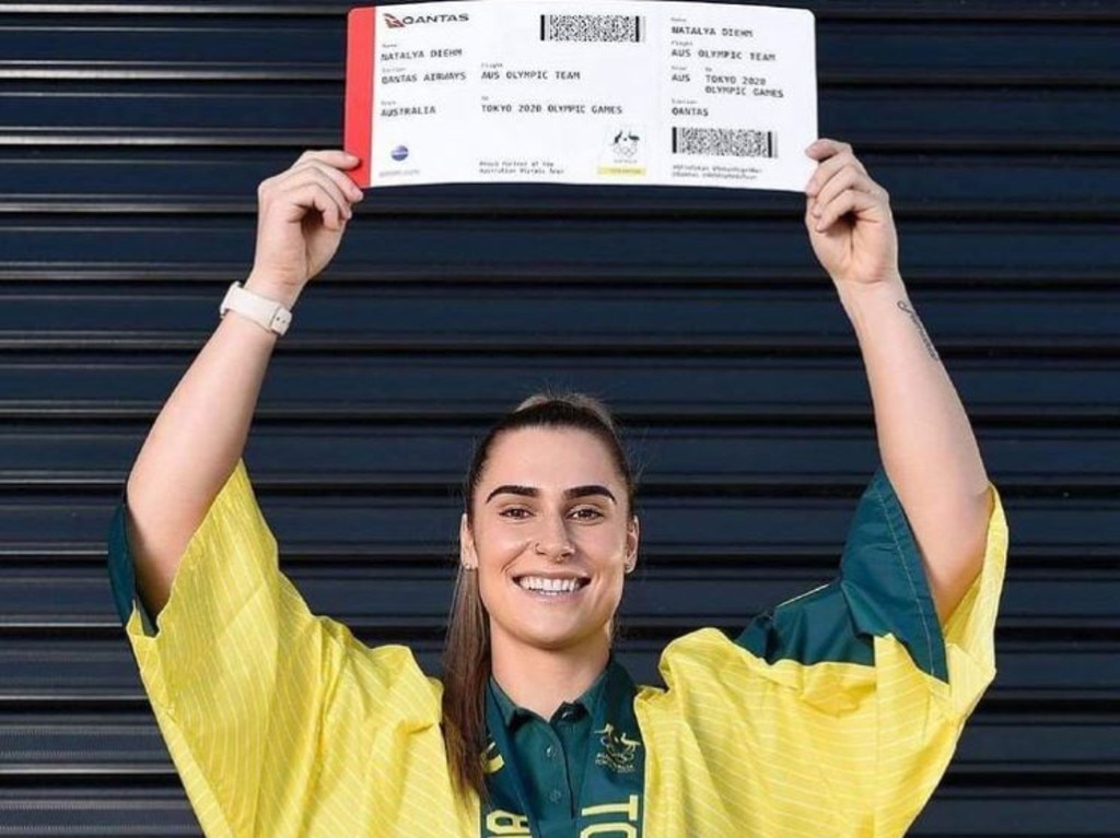 Gladstone-born Natalya Diehm has officially made the Tokyo Olympics. PIC: Instagram