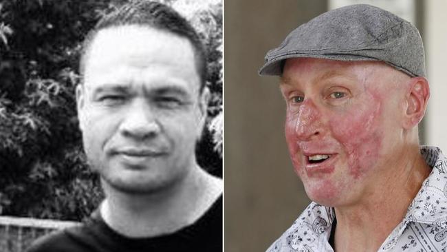 Turi Wiki (left) and Wayne Sellars (right) were two of the five men injured in the Grosvenor mine explosion.