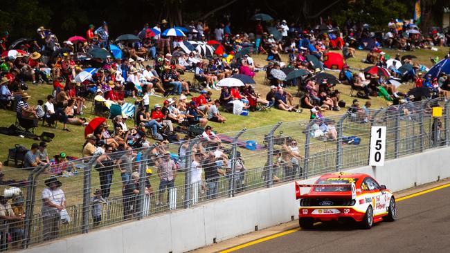 Scott McLaughlin drives to victory in Townsville recently.