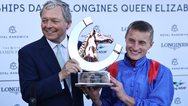 William Haggas has claimed plenty of Sydney’s autumn carnival richest before. Picture: Jeremy Ng / Getty Images