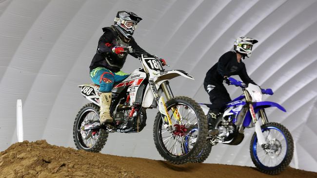 Sydney Indoor MX Dome, Sydney's first indoor moto-cross dome has closed after just a few months in operation as creditors line up over claims they were left unpaid. Picture: John Fotiadis